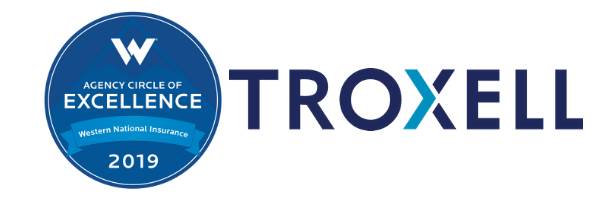 TROXELL Named Agency Circle of Excellence by Western National Insurance