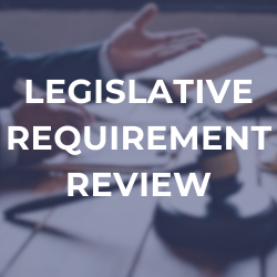 Legislative Requirement Review